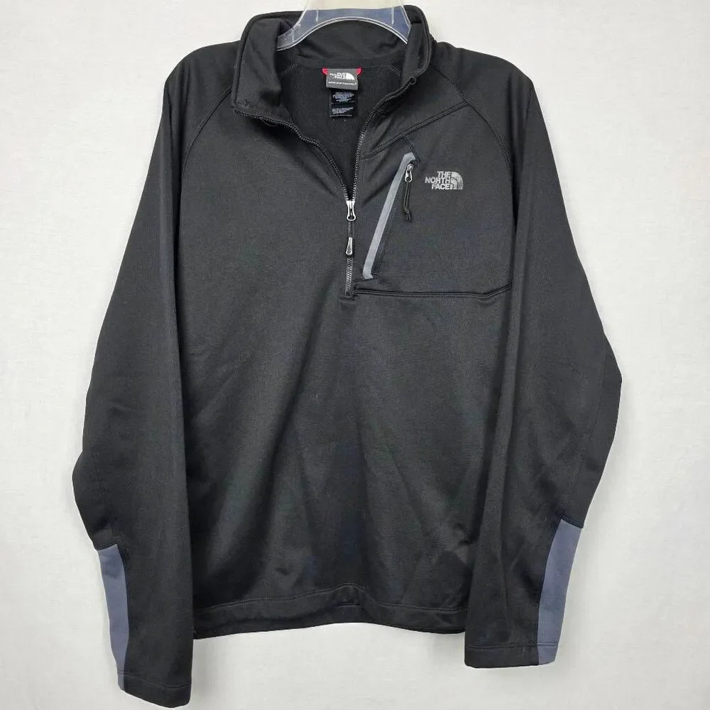 The North Face Men’s Large Black Quarter Zip Pullover